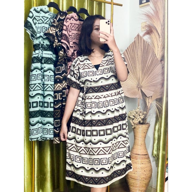 DASTER KIMONO - Daster Rayon Twill Kekinian (busui frendly)