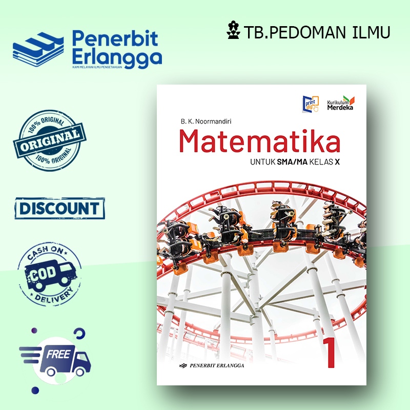 Matematika Kelas 1 SMA Kurikulum Merdeka Erlangga