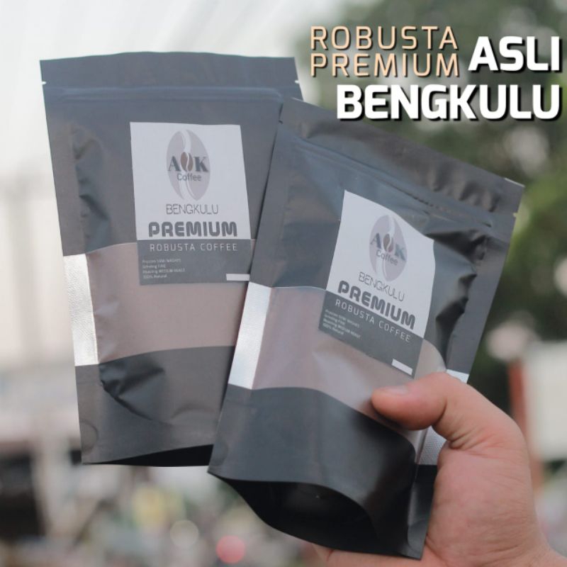 

Kopi robusta premium 245gr khas bengkulu Kopi bubuk premium khas bengkulu Kopi aok asli bengkulu kopi giling khas bengkulu