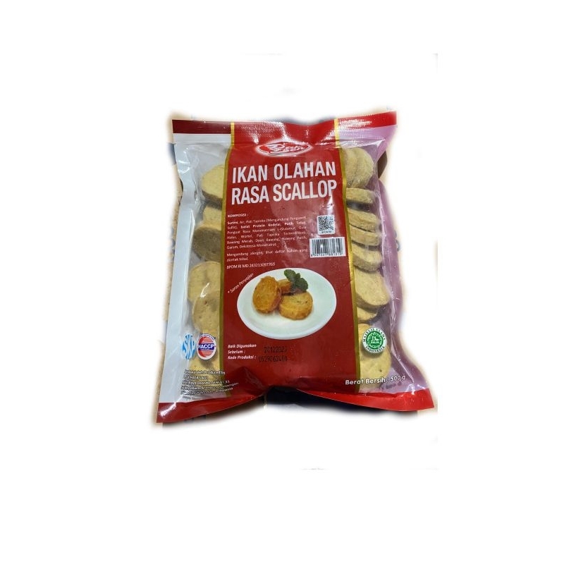 

Pak Den ikan olahan rasa scallop