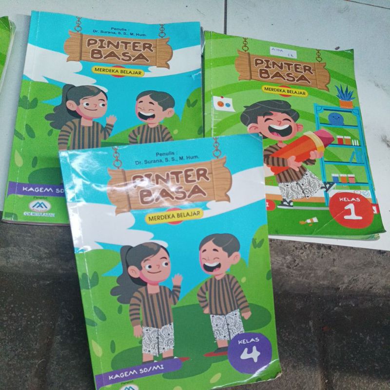 buku bahasa Jawa pinter basa merdeka belajar kelas 1 2 3 4 5 6 mitra abadi bekas original