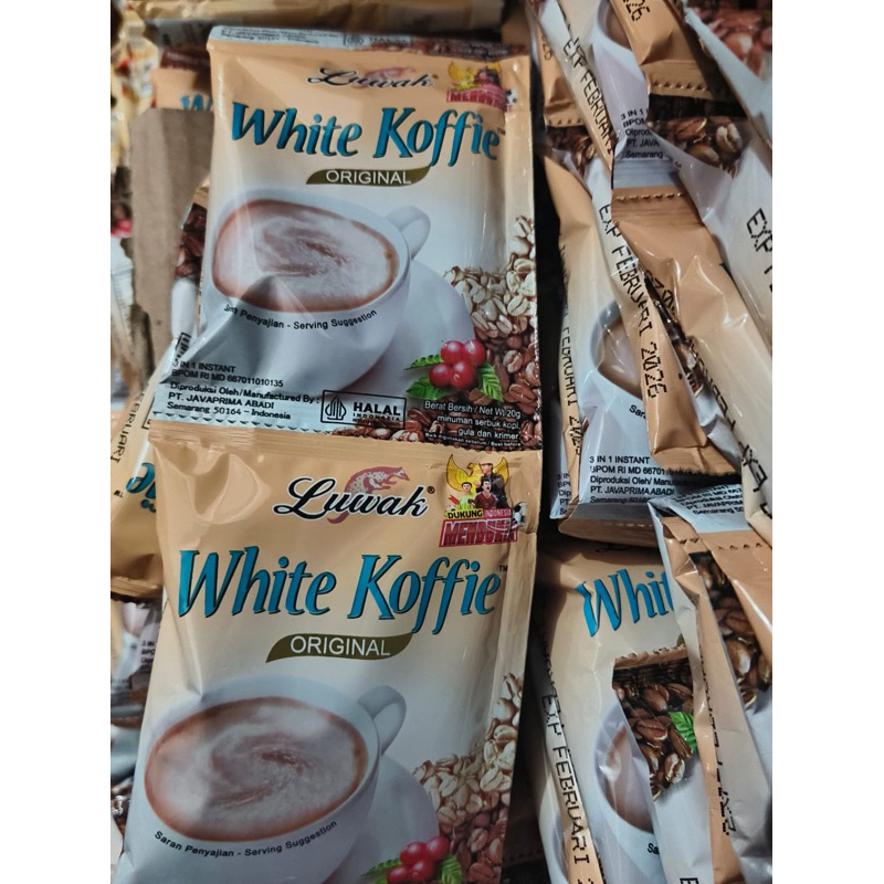 

Luwak white koffie original (10 sachet)
