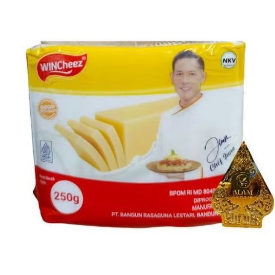 

Keju Cheddar Olahan Wincheez 250g 1pcs