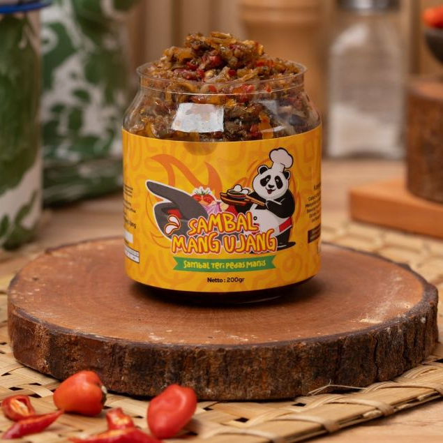 

SAMBAL IKAN TERI PEDAS MANIS 200g | SAMBAL CUMI DOER,SAMBAL AYAM DOER,DAN SAMBAL BANDENG DOER BY MANG UJANG