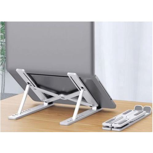 STAND LAPTOP Stand Penyangga Laptop Stand Holder Lipat Adjustable Anti Slip Untuk Laptop/Notebook