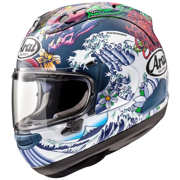 Helm Arai RX7X Oriental Flat Blue