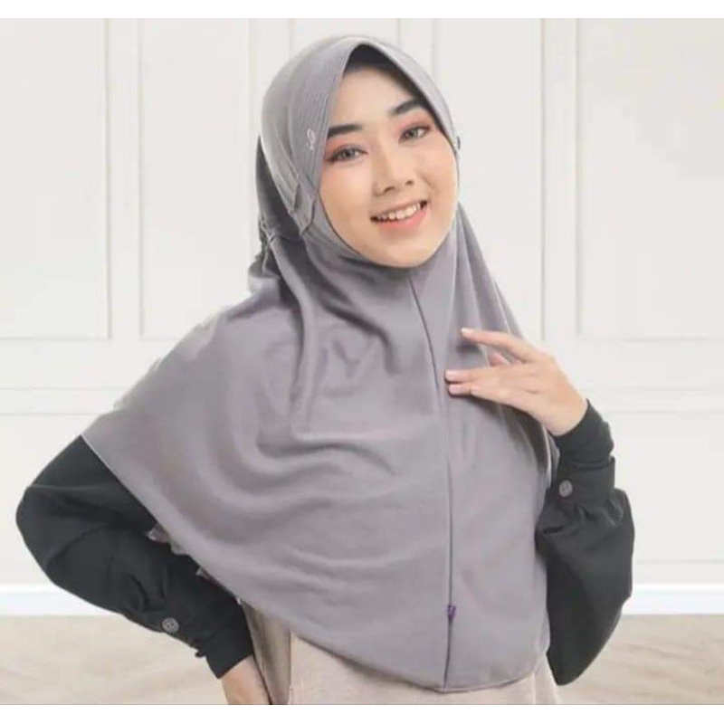 Kerudung Rabbani Abu Innova LX  (serut dalam) Size L
