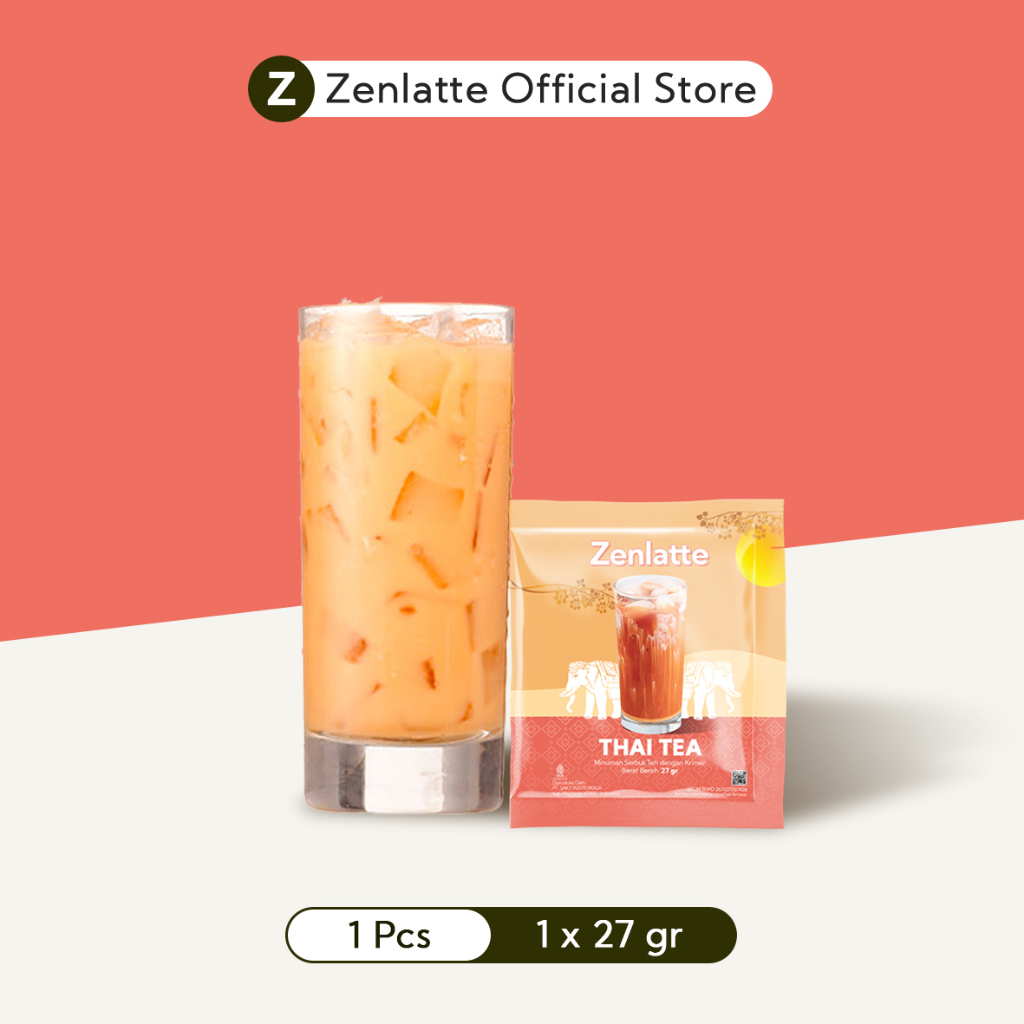 

Zenlatte Thai Tea - 1 Pcs | Thai Tea Powder | Bubuk Thai Tea