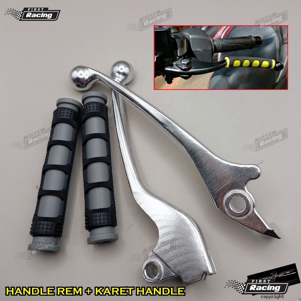 HANDLE REM BEAT/HANDEL REM BEAT KARBU  1SET KARET HANDLE REM