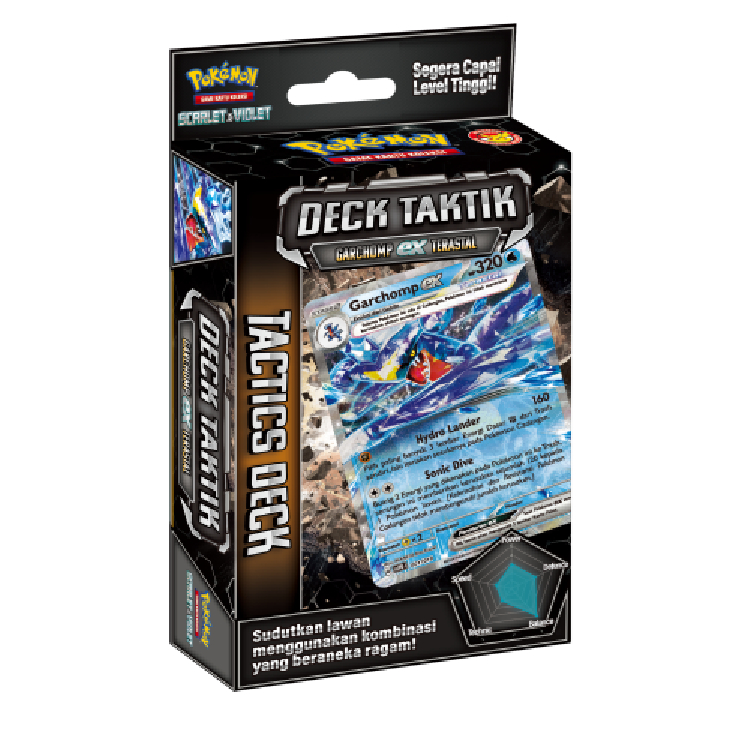 Pokemon TCG Starter Deck Taktik Garchomp Ex Terastal