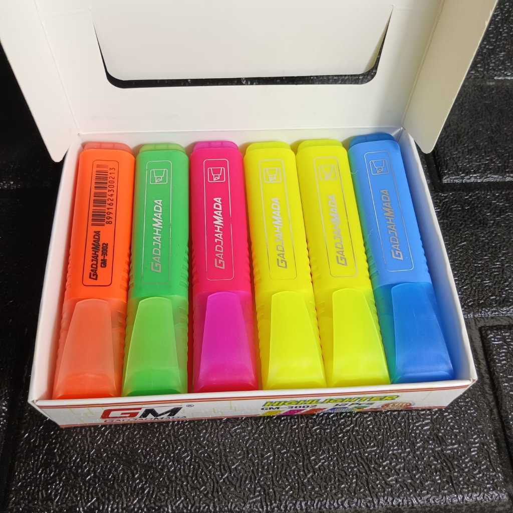 

HIGHLIGHTER GM-3002 (Klik 12 Mix wrn)