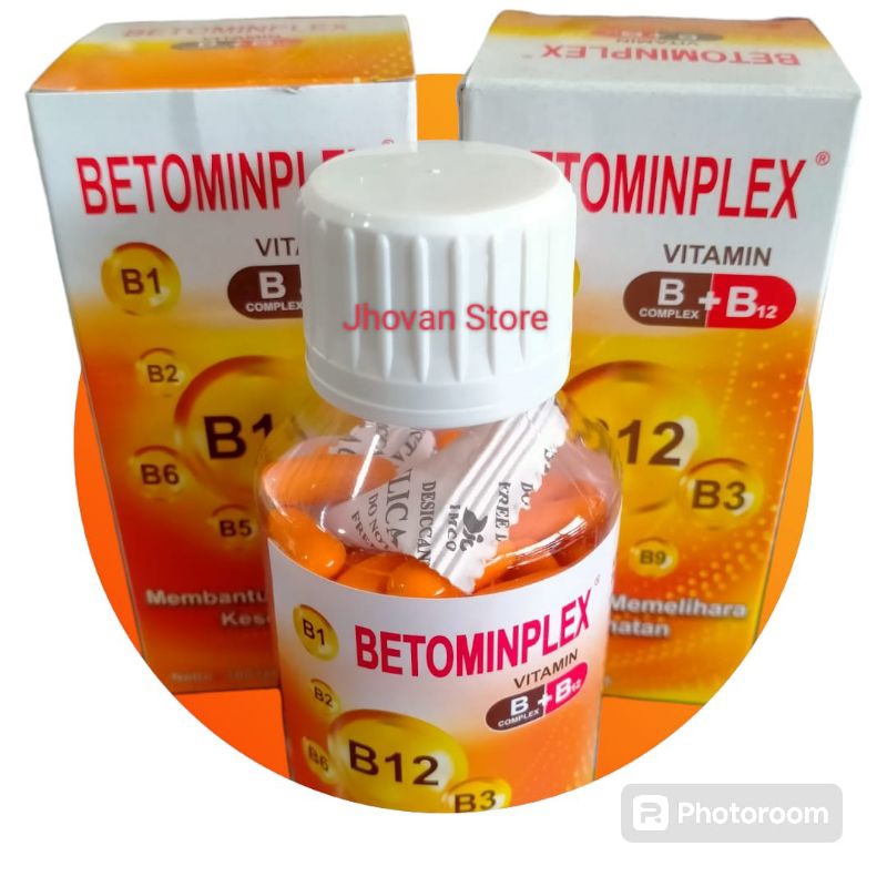 VETIMINPLEX vitamin B complex + Vitamin B 12(100 tablet)~ Memenuhi Vitamin B complex + vitamin B 12.