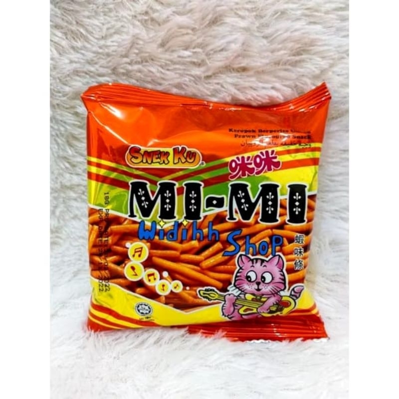 

Snek Ku Mi Mi Kerupuk Jadul 22gram / mimi / Kerupuk mimi