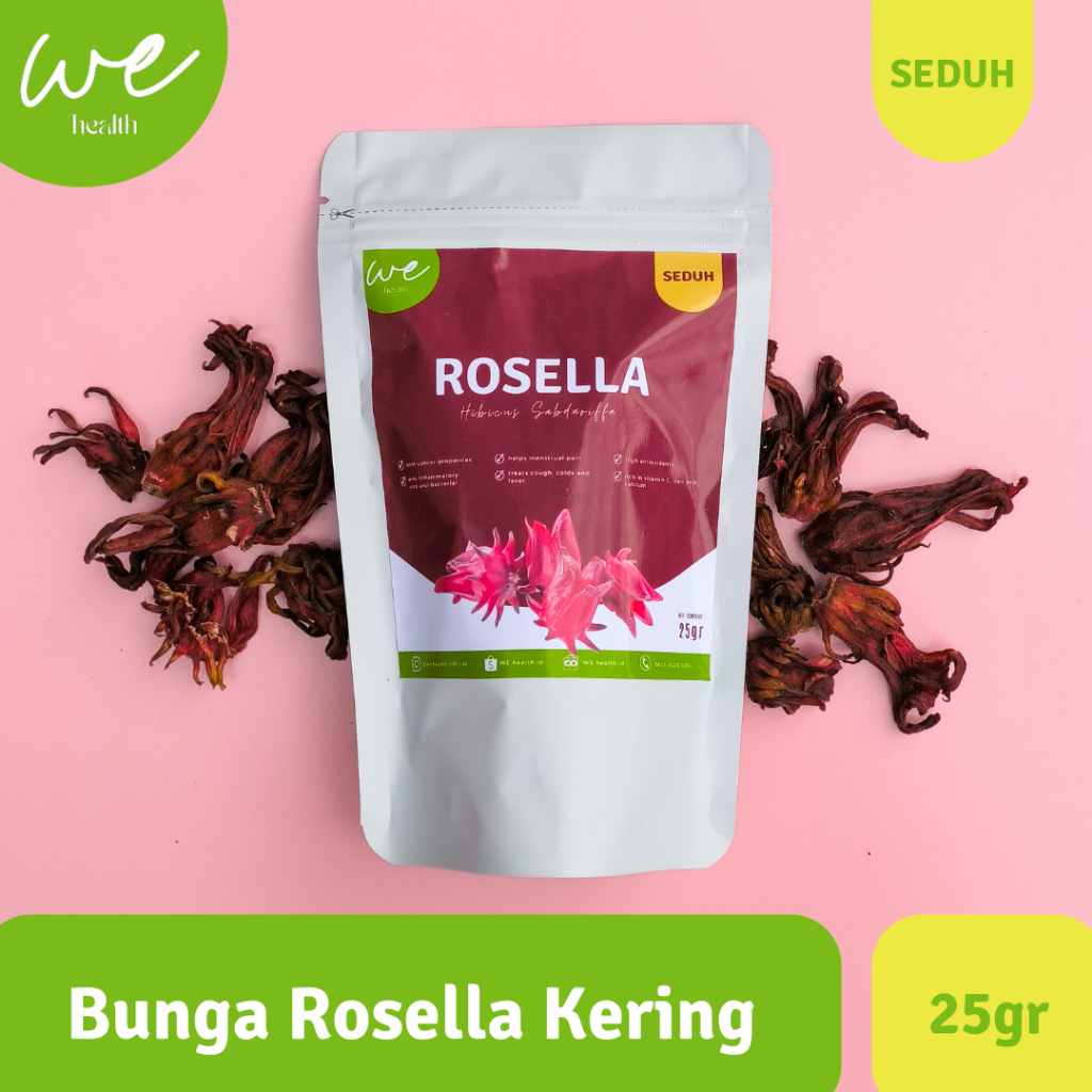 

Rosella kemasan 25 Gr organik rosella kering / dried rosella || original