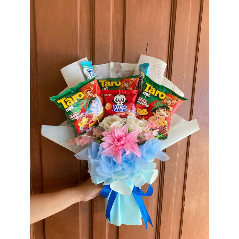 

[READY SIAP KIRIM]Buket Snack Bunga