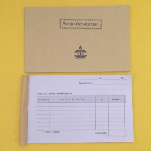 

Bon Koran / Paktur-Bon-Kontan (1 pcs)