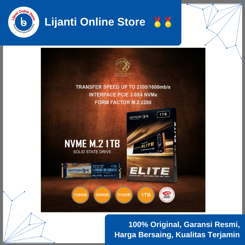 SSD Nvme M2 Elite 512GB/SSD Laptop 512 GB / SSD Computer 512 GB / Imperion Elite NVME M.2 512 GB