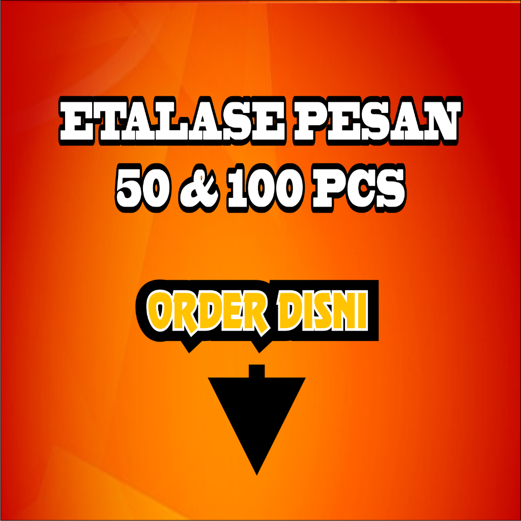 Etalase Pesanan Undangan Hard cover Non Custom 50 & 100 PCS