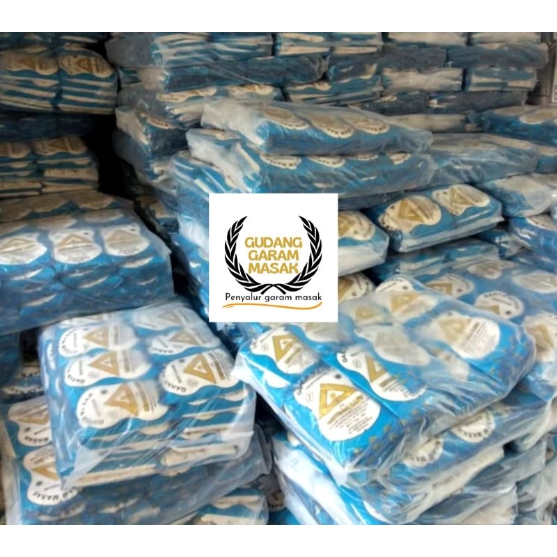 

1 Ball Garam Masak Beryodium Isi 40 Pcs@150gr