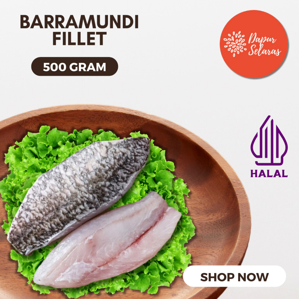 

Ikan Kakap Putih / Barramundi Fillet 500 Gram