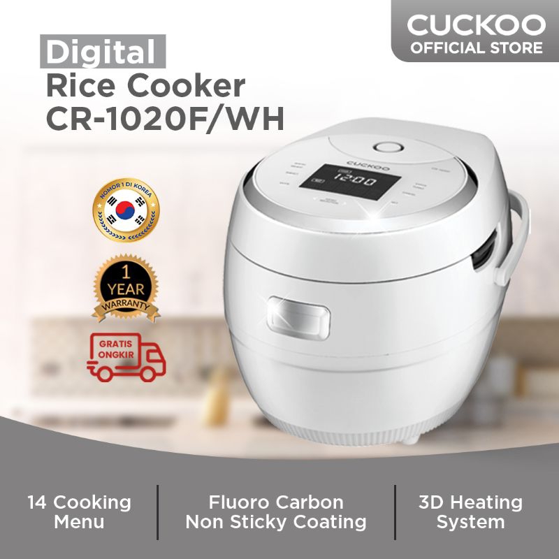 RICE COOKER CUCKOO CR 1020F/WH