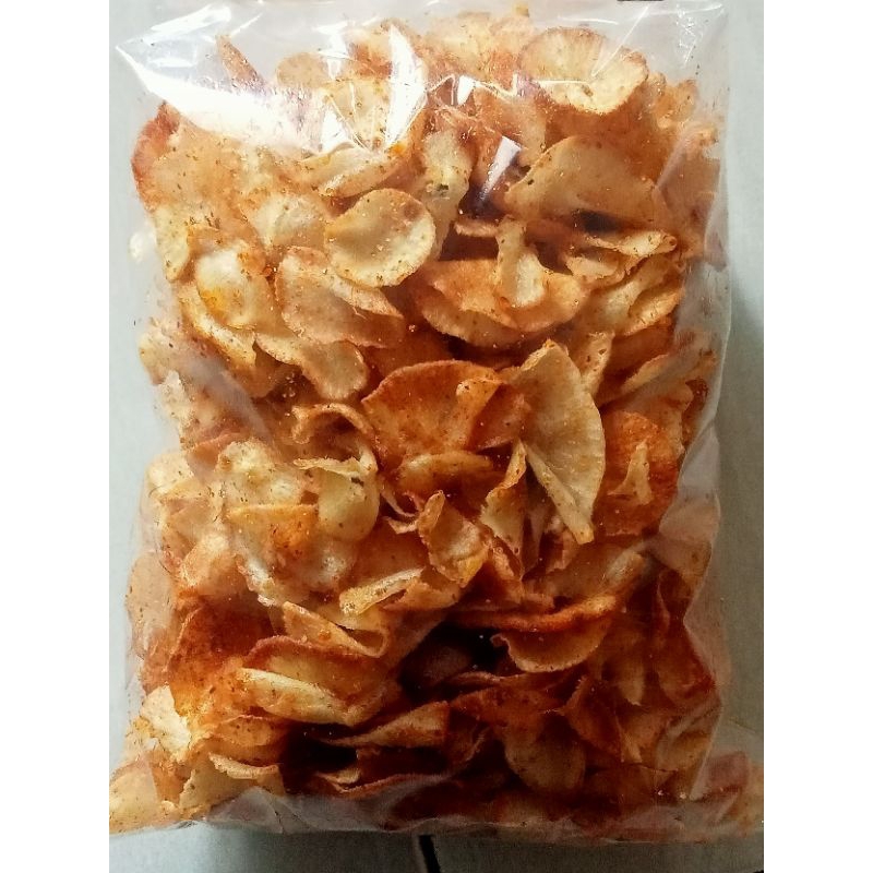 

keripik singkong gurih dan pedas