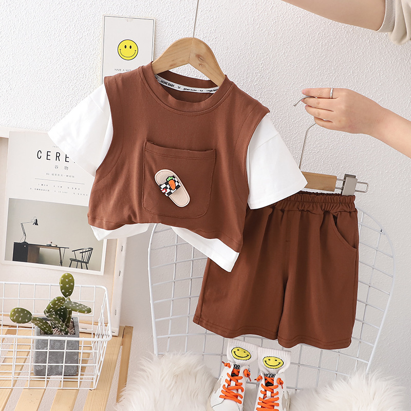 SETELAN ANAK  LAKI-LAKI / BAJU ANAK CELANA ANAK TERBARU GROSIR 1-5 TAHUN BA08