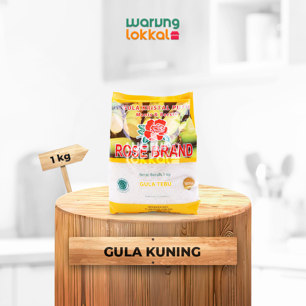 

Rose Brand Gula Kuning 1 Kg - Warung Lokkal