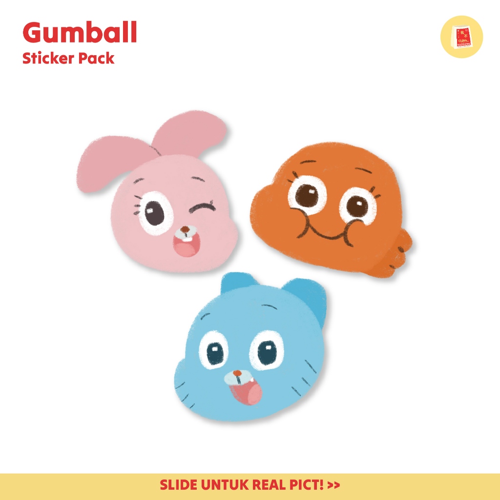 

[CILINN] Sticker Pack Gumball