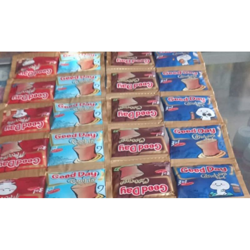 

RENCENG - Kopi good day 3 in 1 isi 10pcs