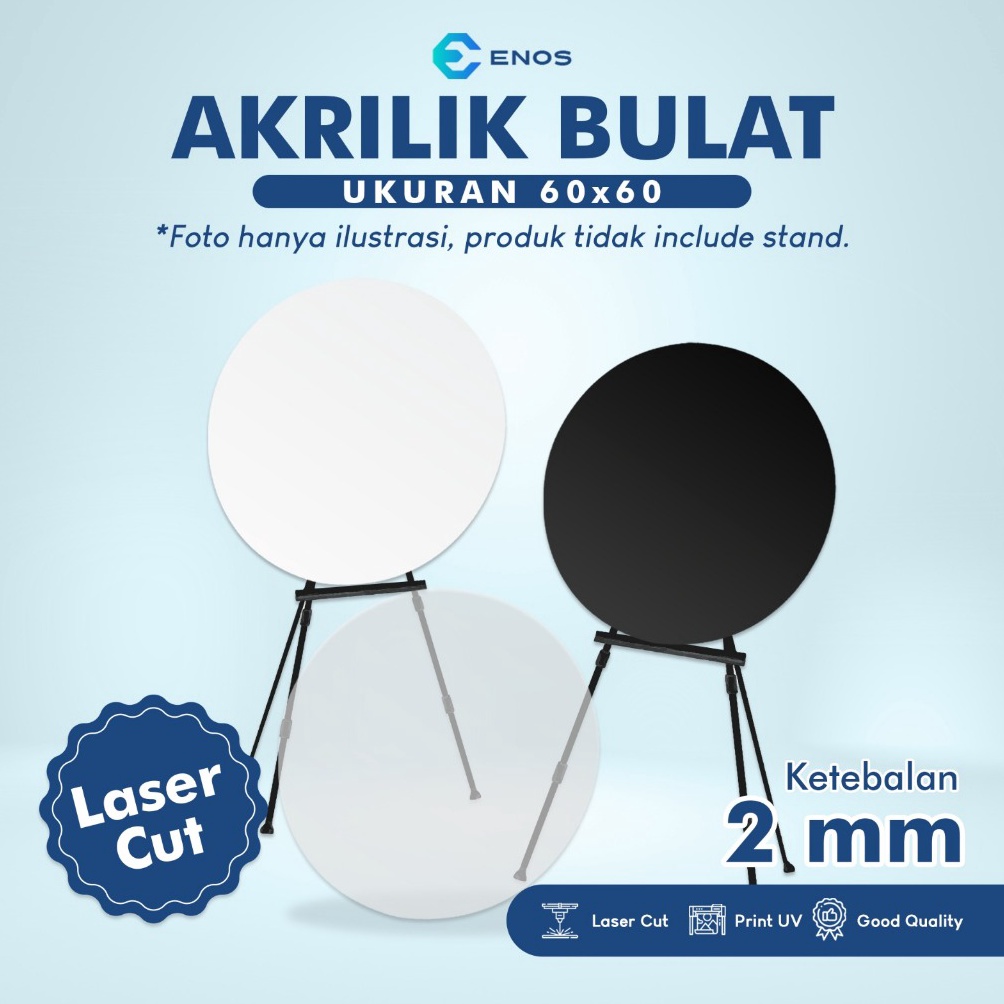 

AKRILIK BULAT DIAMETER 6CM TEBAL 2MM ACRYLIC BULAT POLOS KODE D1A1