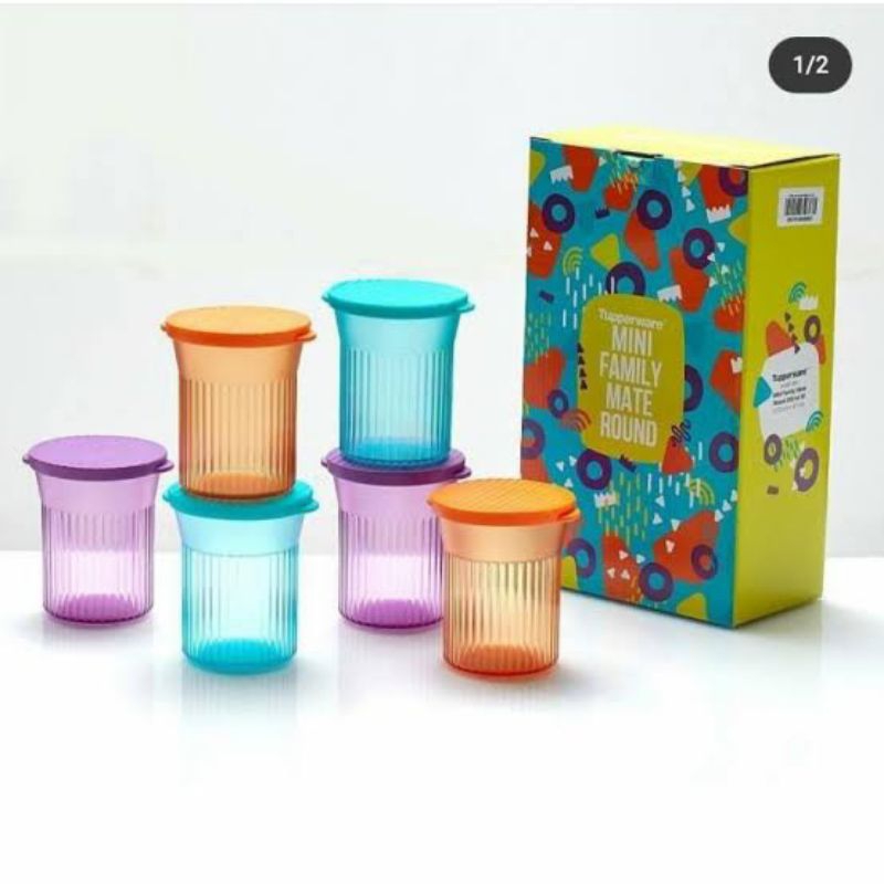 Mini Family Mate Round Tupperware