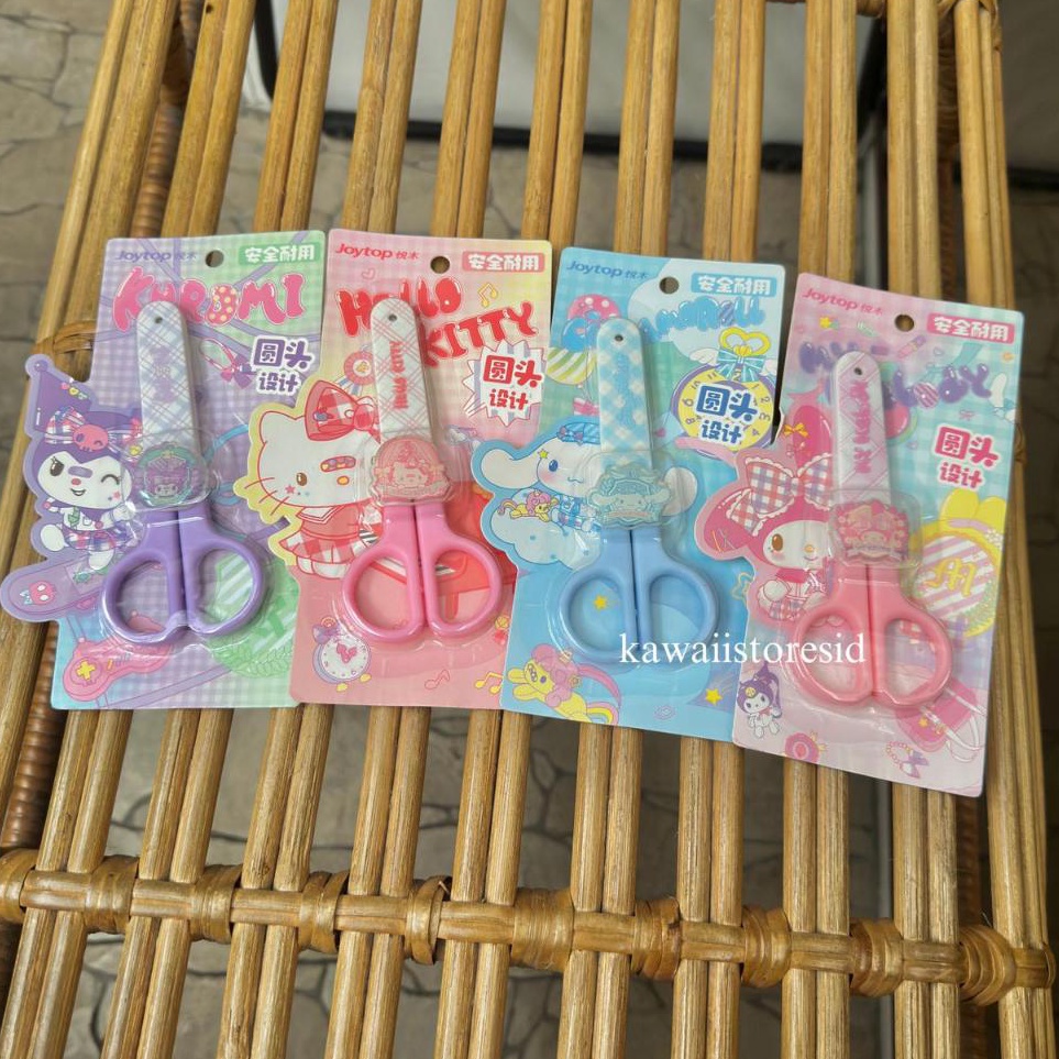 

Gunting Anak Mini Alat Potong Kantor Karakter Sanrio Lucu Unik Hadiah Gift KODE Z3Y5