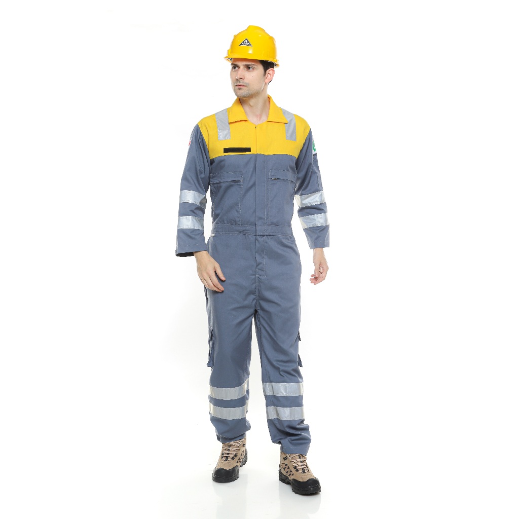 RAUNG - Setelan Wearpack / Setelan Pakaian Safety - YKK zipper + 3M Skotlite