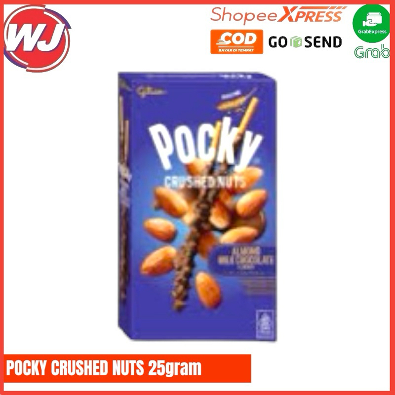 

POCKY CRUSHED NUTS 25gram