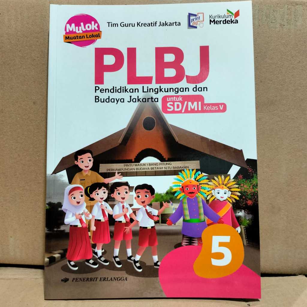 ORIGINAL PLBJ 5 KELAS 5 SD/MI ERLANGGA KURIKULUM MERDEKA