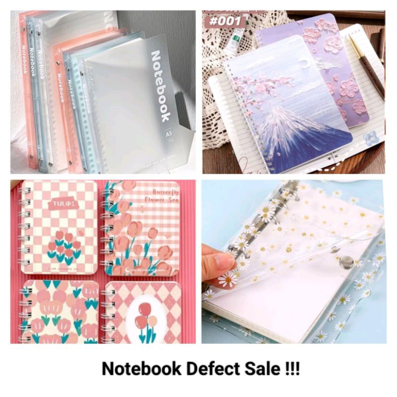 

Notebook A5 A6 Defect Sale