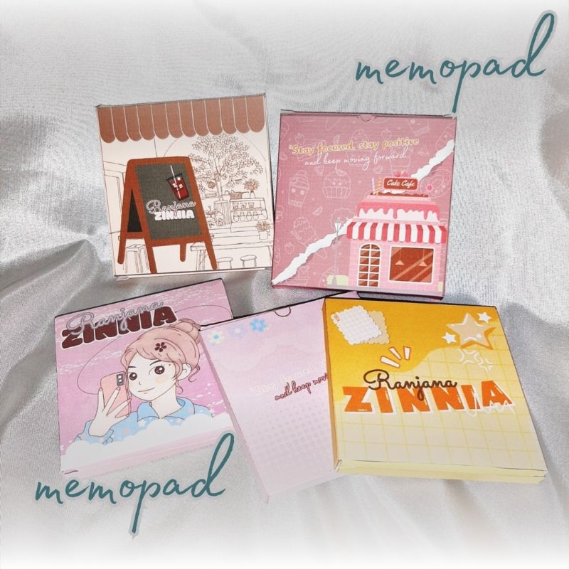 

MEMOPAD AESTHETIC NOTES NOTEPED MEMO - CUSTOM TEXT