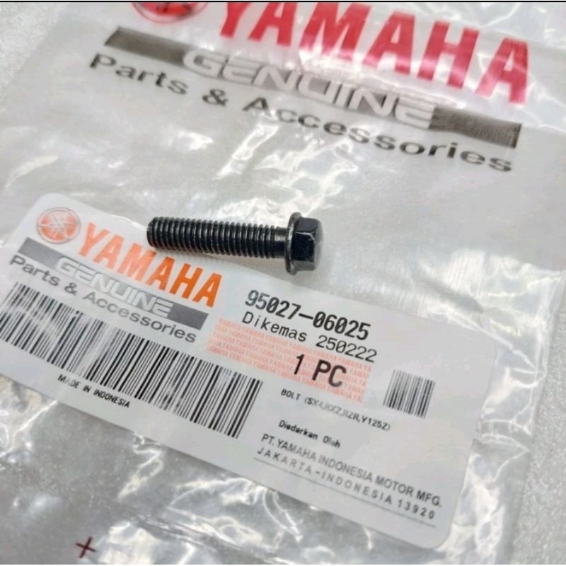 Baut klem master rem r25 r15 mio fino f1zr f1z jupiter mx vixion scorpio r25 original yamaha 95027 0