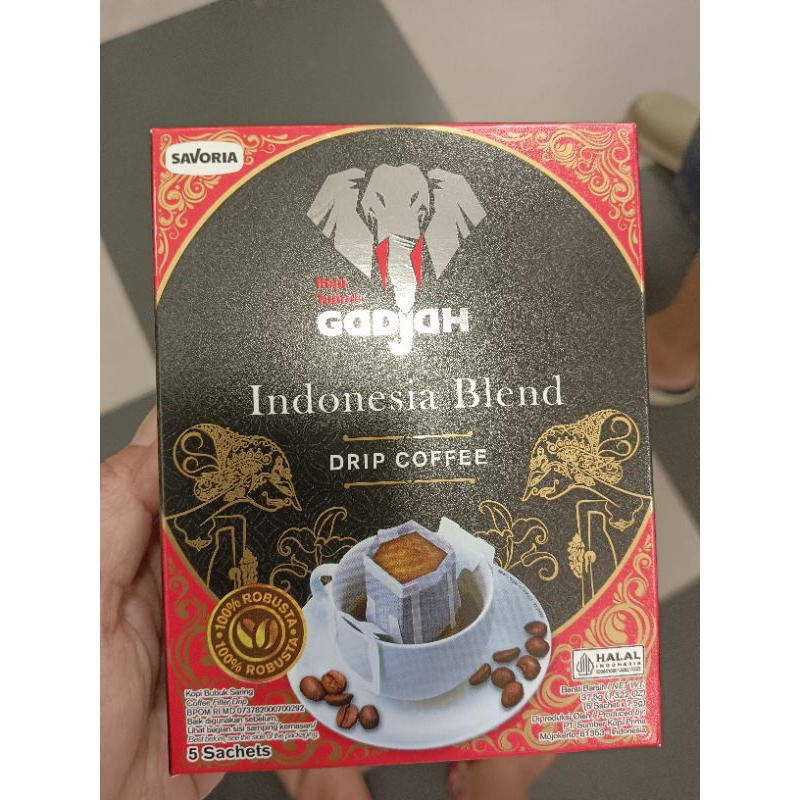 

gadjah drip coffee 37.5 gr