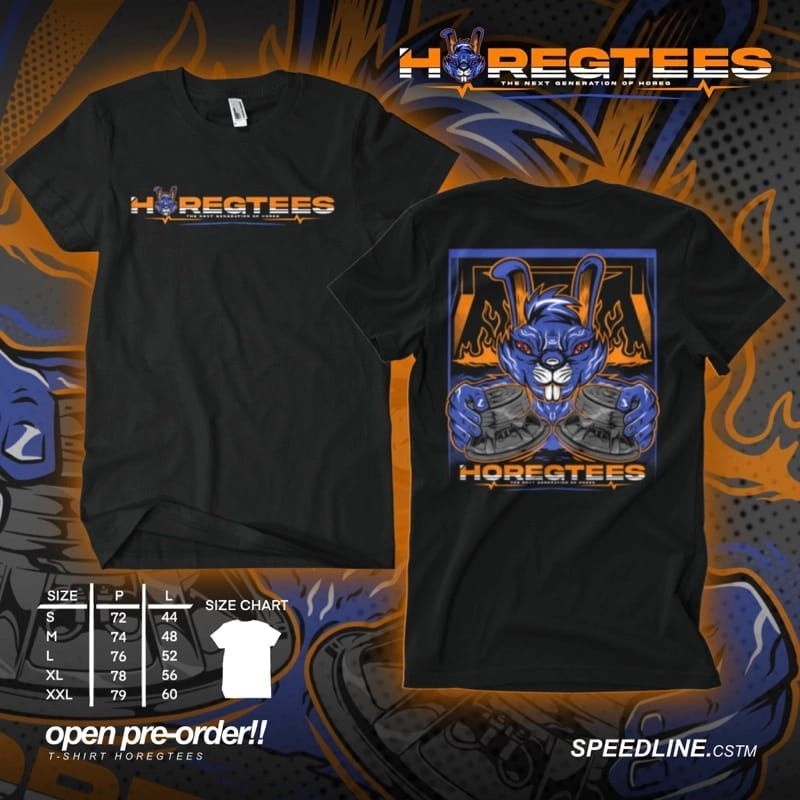 Kaos Horegtees Triple Magnet Free Stiker