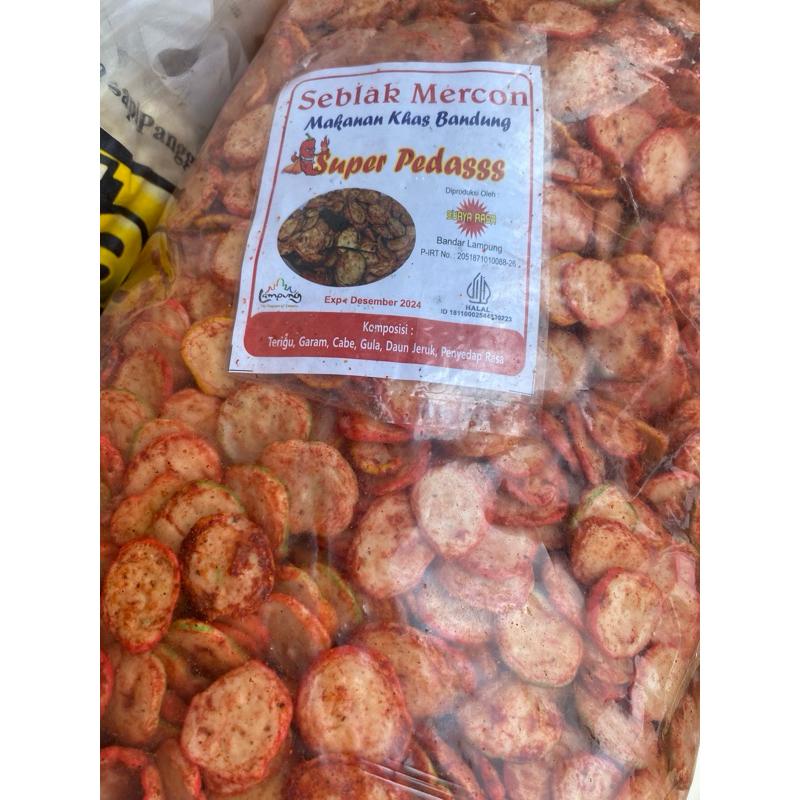 

Seblak kering Mercon Ball 3kg