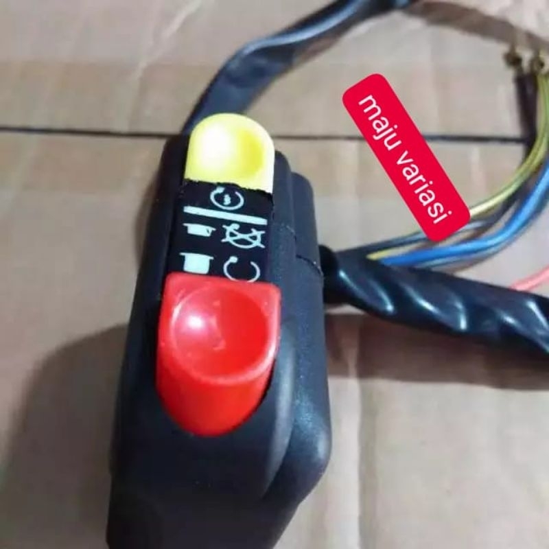 Saklar Gas Spontan Motor Variasi Domino Universal Nmax Vixion Aerox Pcx Ninja R15 Gsx 150 Satria Fu