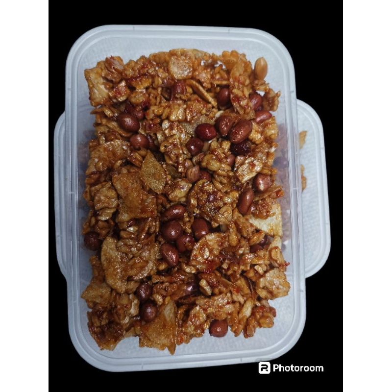 

KERING TEMPE KENTANG MIX KACANG siap kirim