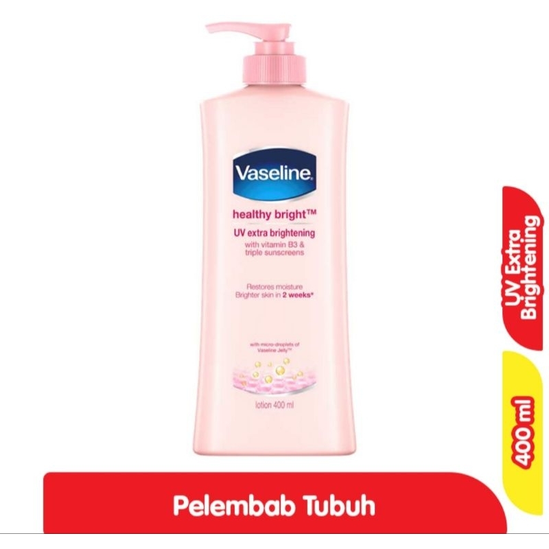 vaseline healthy 400ml(MURAH BANGET)