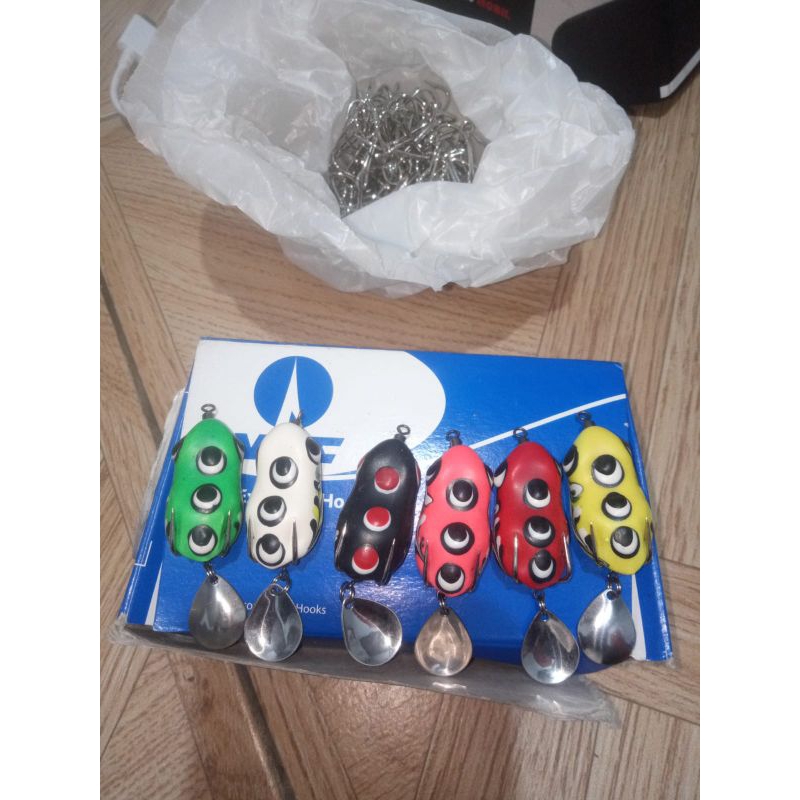 soft frog handmade / umpan kodok palsu / umpan casting 3,5 cm