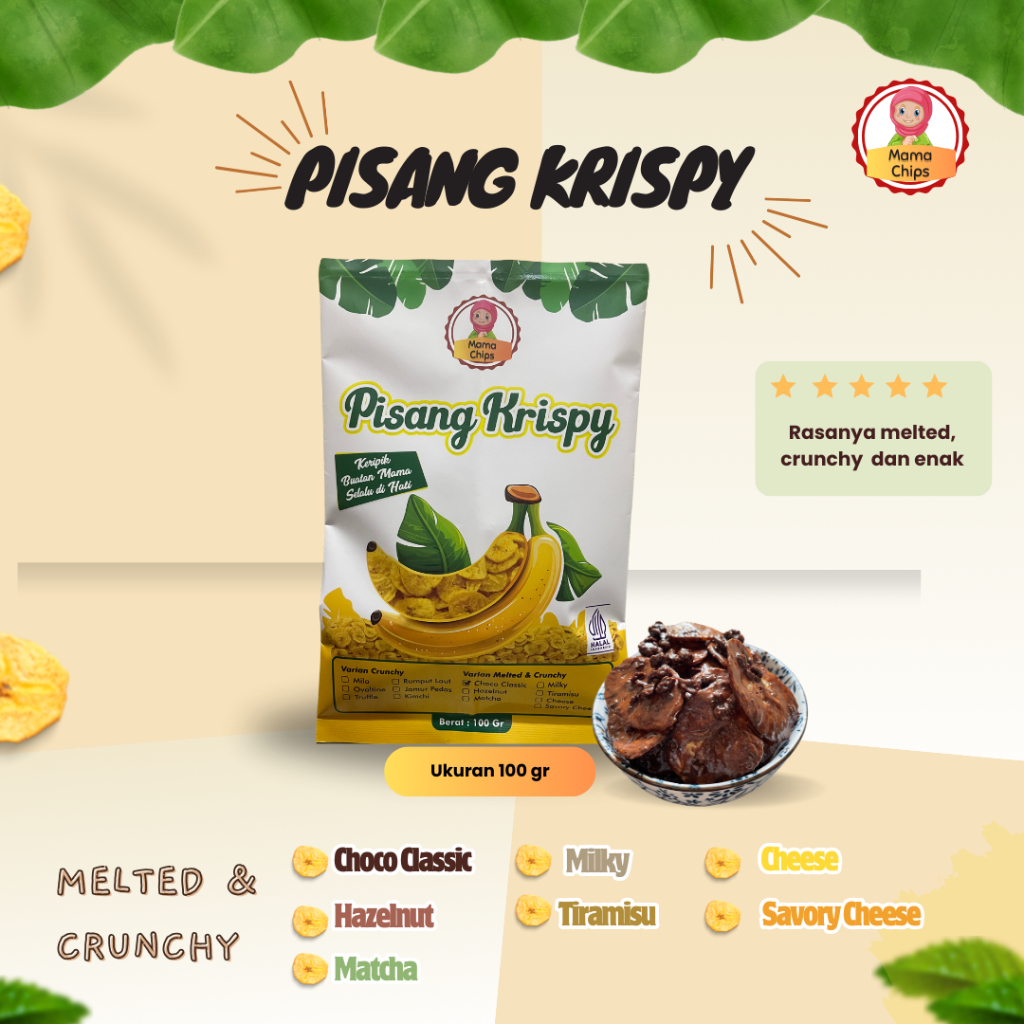 

Pisang Krispy Melted & Crunchy