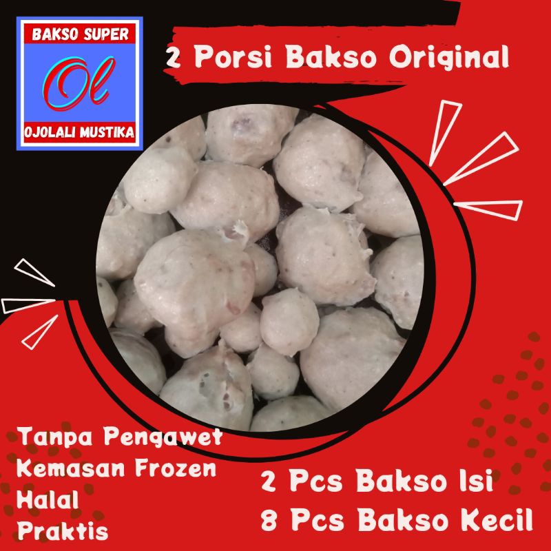 

2 Porsi Bakso Original