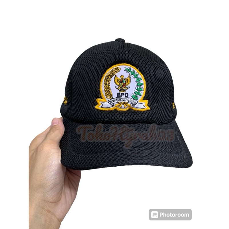 TOPI JARING BPD POLOS TOPI JARING BPD TOPI KERJA BPD TOPI BADAN PERMUSYAWARATAN DESA TERBARU