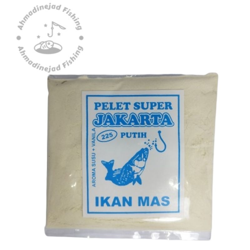 Umpan Pelet Super Jakarta Ikan Mas (Putih)